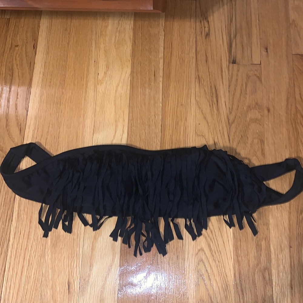 Fringe bikini top